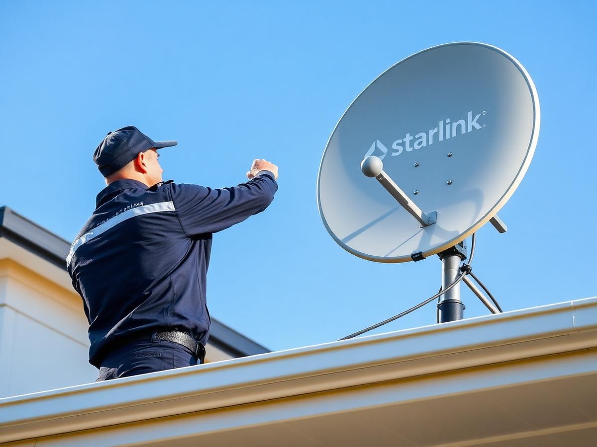 Starlink Installation — Luxury home · Sunshine Coast
